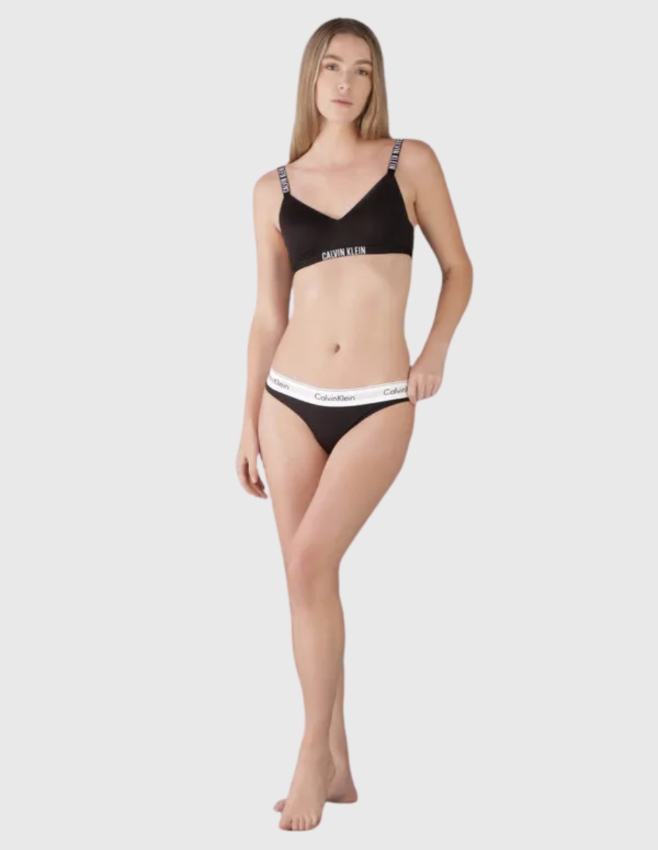 Brassiere bralette sin copa para mujer 5