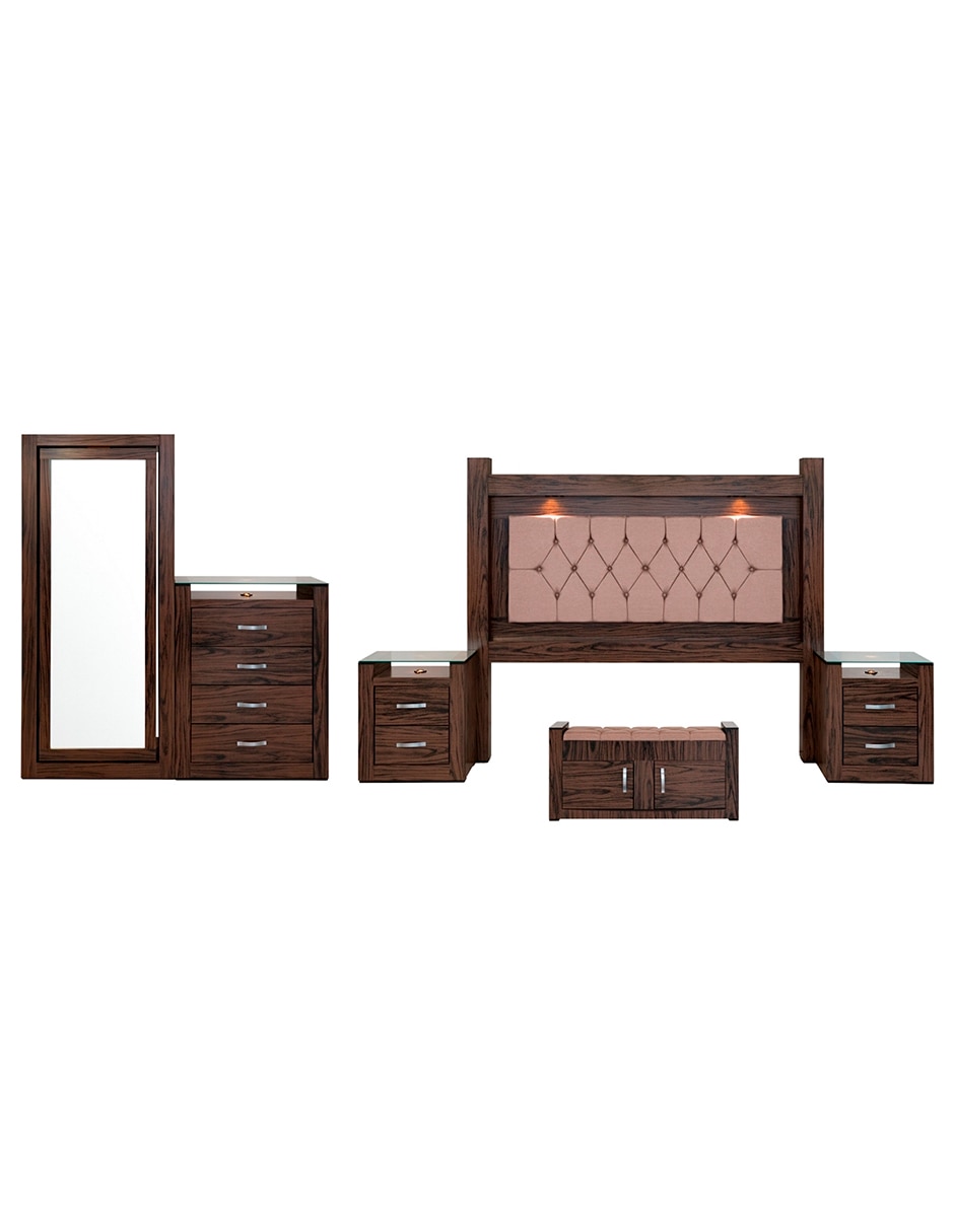 Set recámara Magnolia de MDF 7