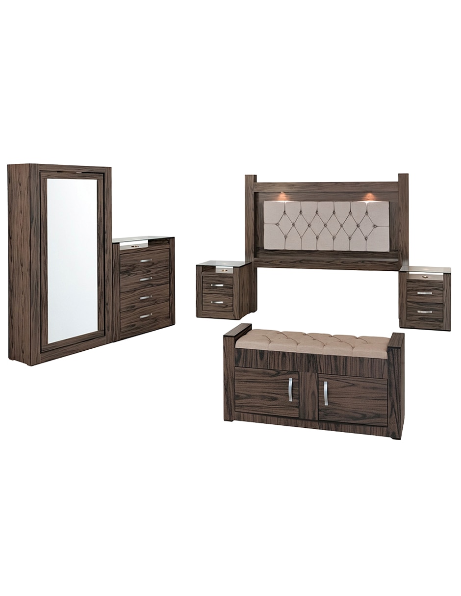 Set recámara Magnolia de MDF