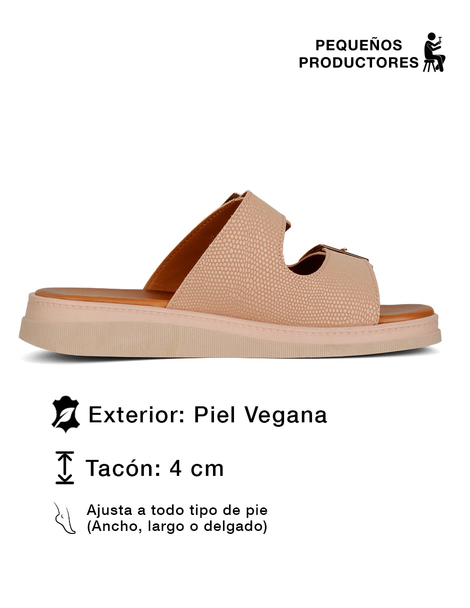 Sandalia Rbcollection para mujer