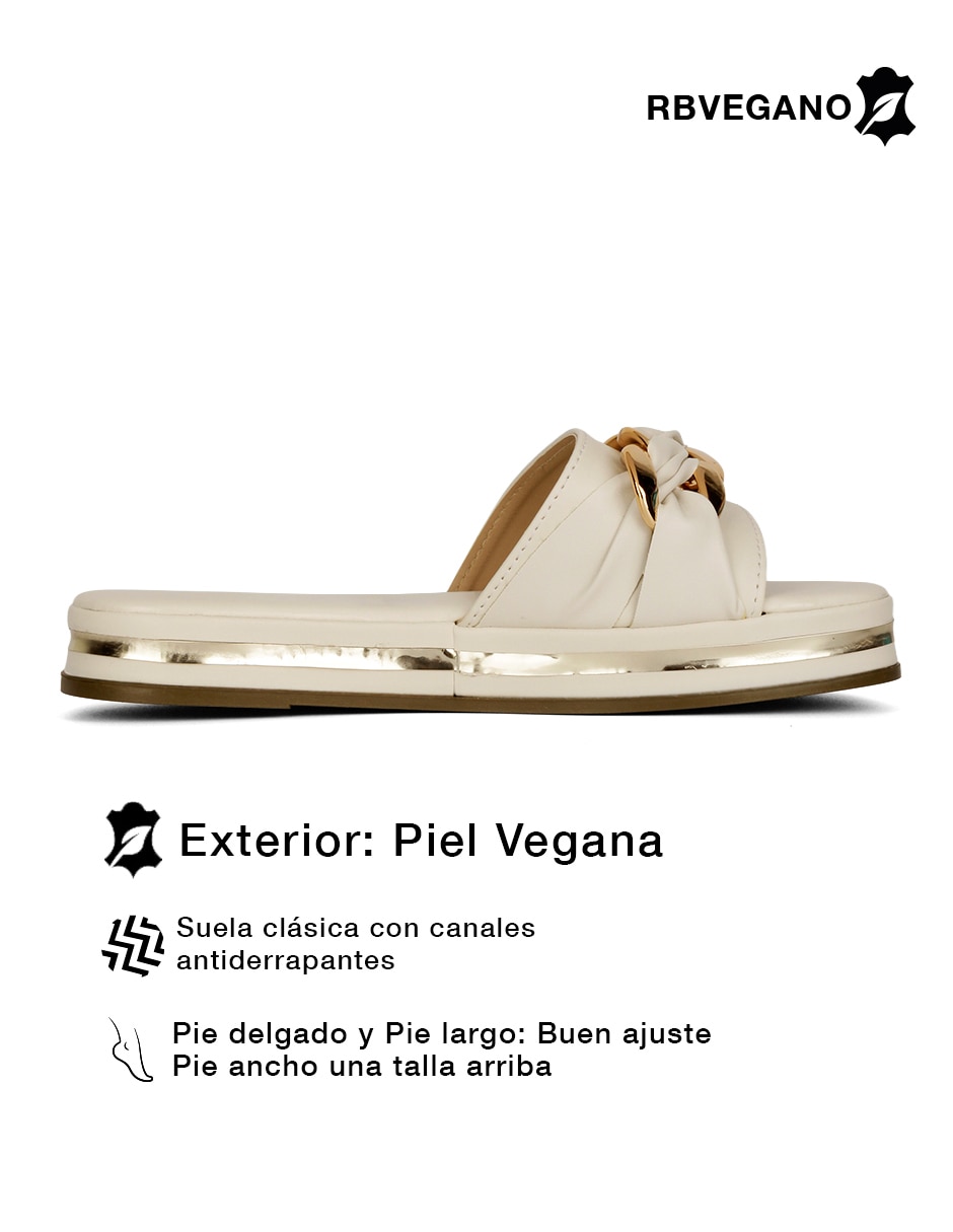 Sandalia Rbcollection Rbvegano para mujer