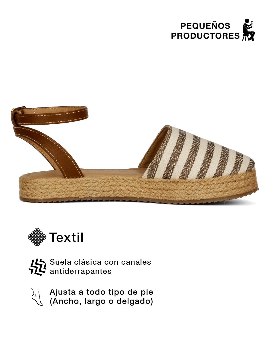Sandalia Rbcollection para mujer