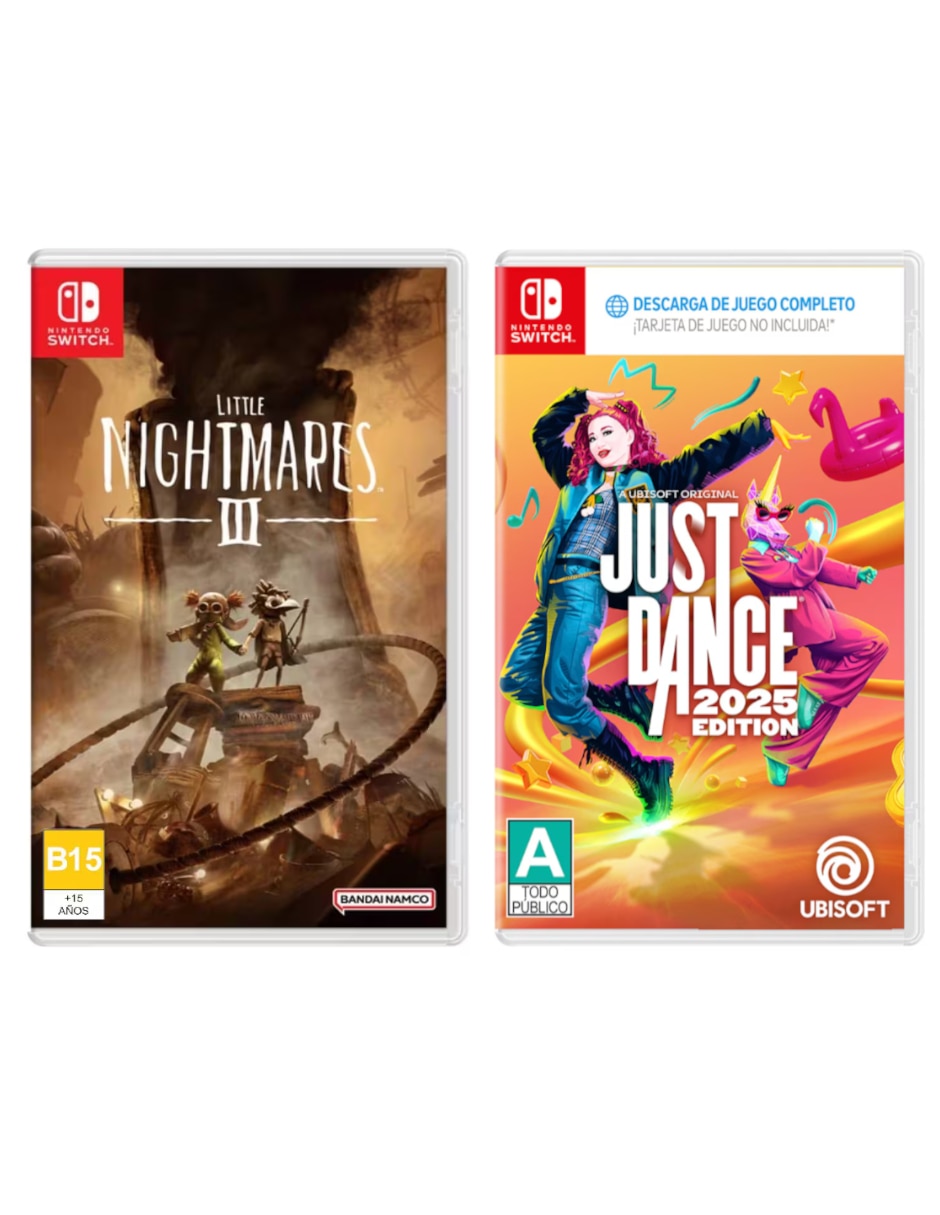 NINTENDO Just Dance 2025 + Little Nightmares III Nintendo Bundle para Nintendo Switch