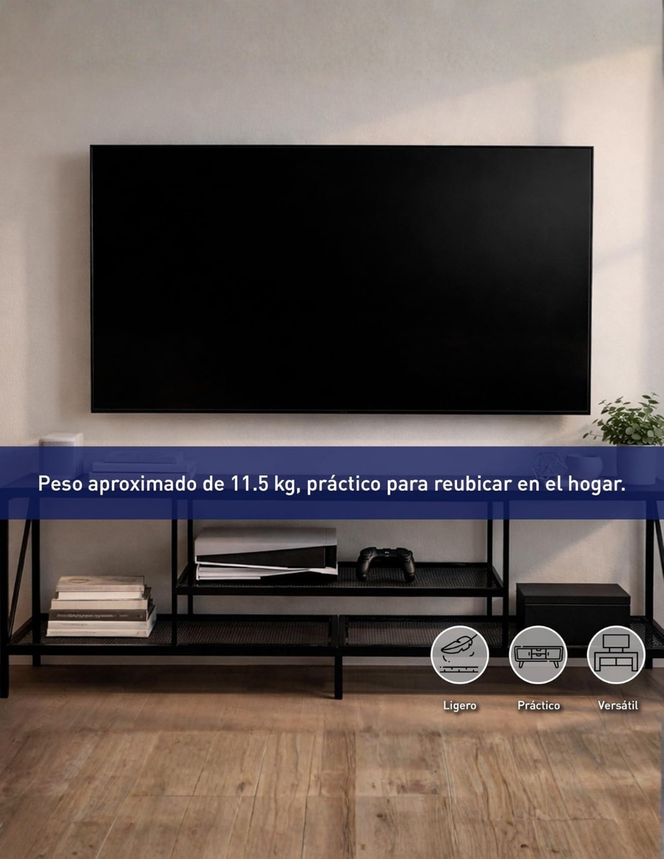 Mueble de tv armable Bluelander de MDF