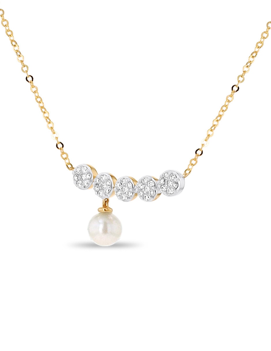 Collar Joyerias Bizzaeeo de oro amarillo 14 k 2