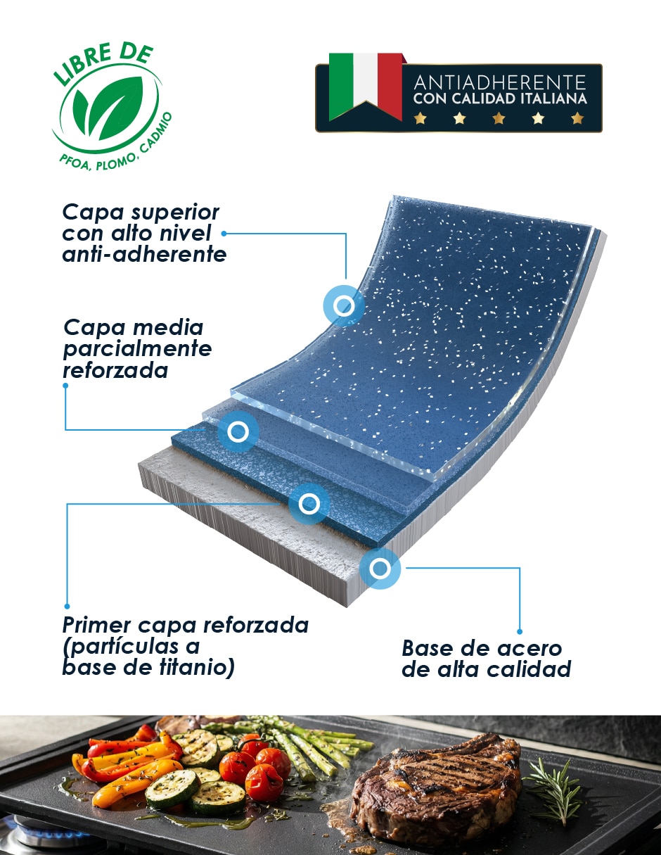Comal de acero 2