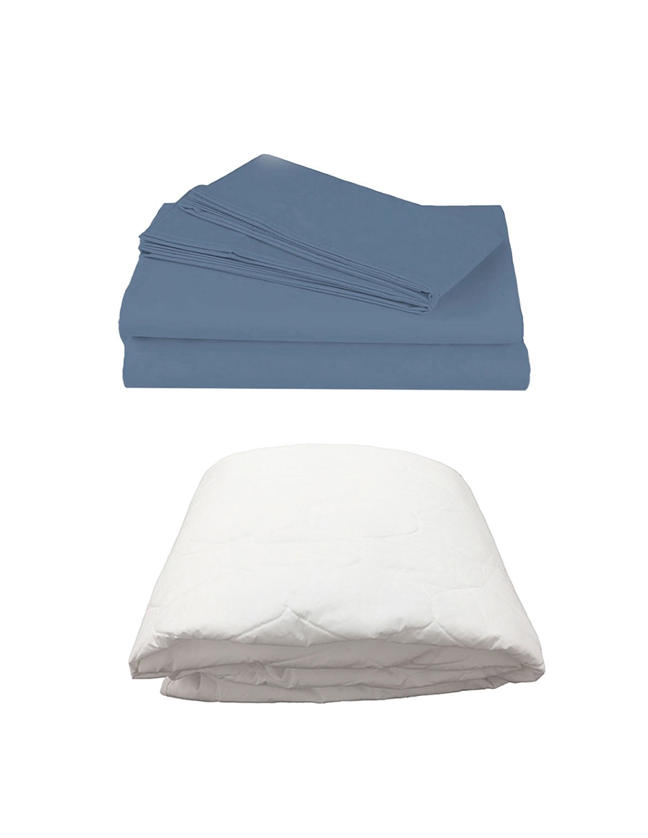 Set protector de colchón Ultra Basic Acolchado impermeable Set protector de colchón Ultra Basic Acolchado impermeable