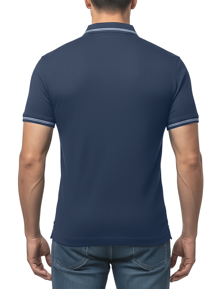 Camisa casual Cuadra manga corta para hombre