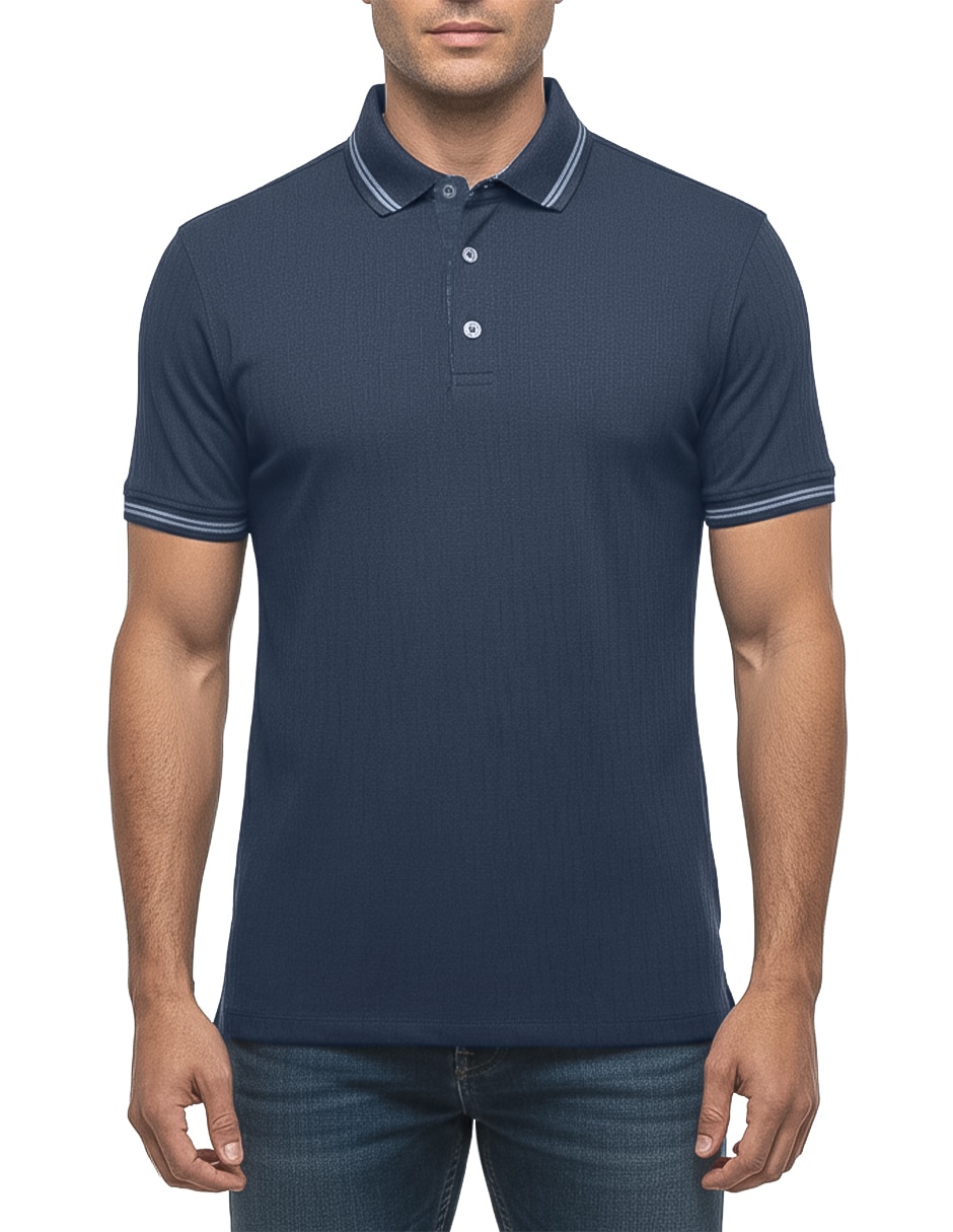 Camisa casual Cuadra manga corta para hombre