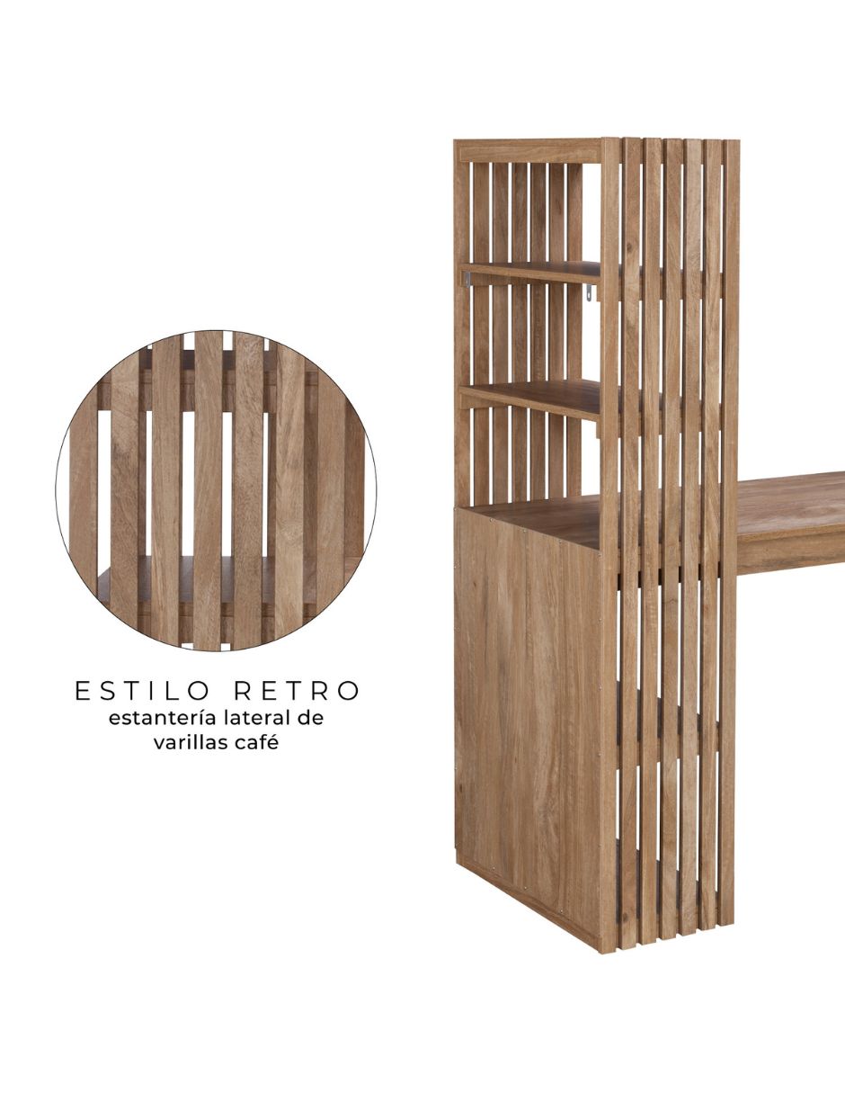 Escritorio armable de MDF 4