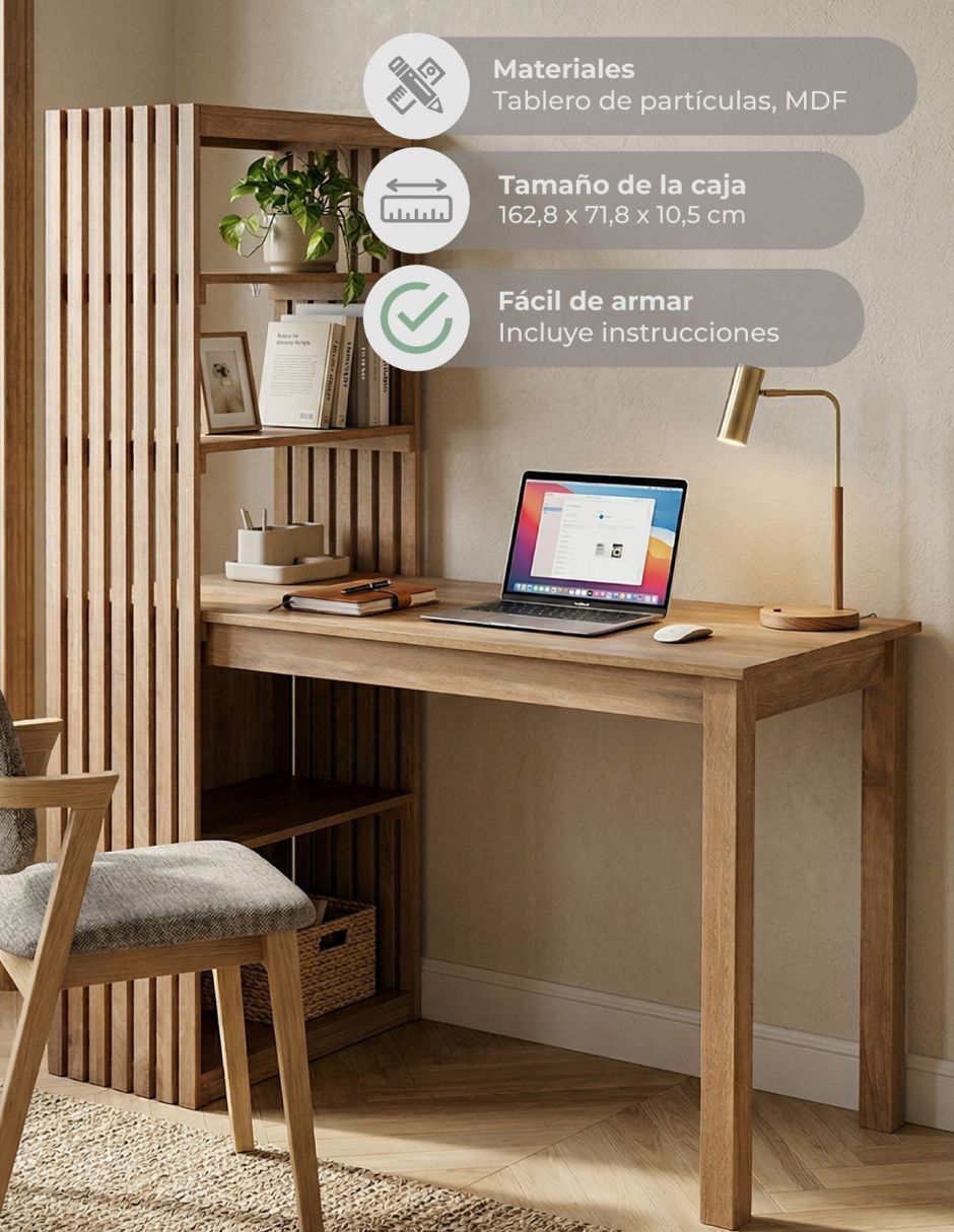 Escritorio armable de MDF 2