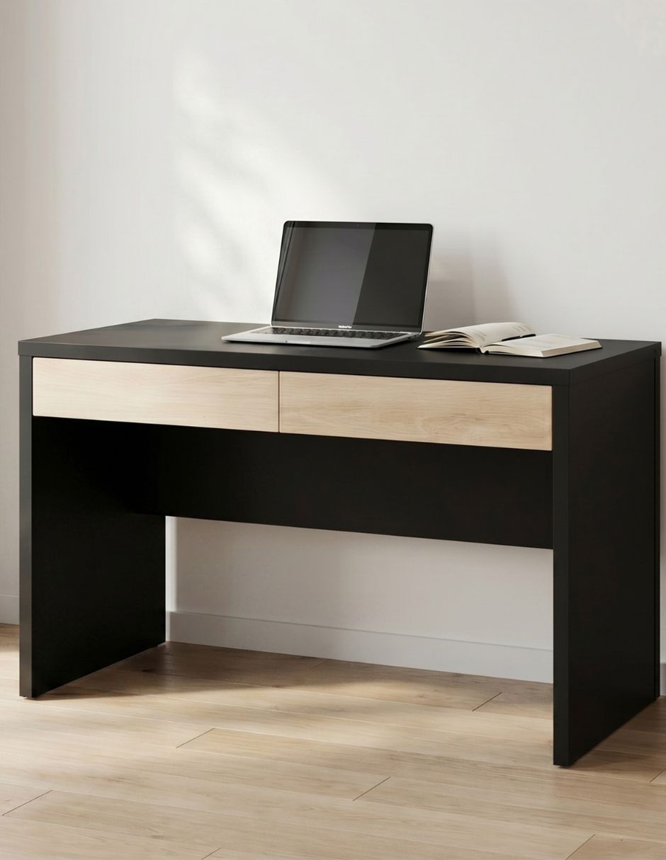 Escritorio armable Nórdica Black de MDF 6