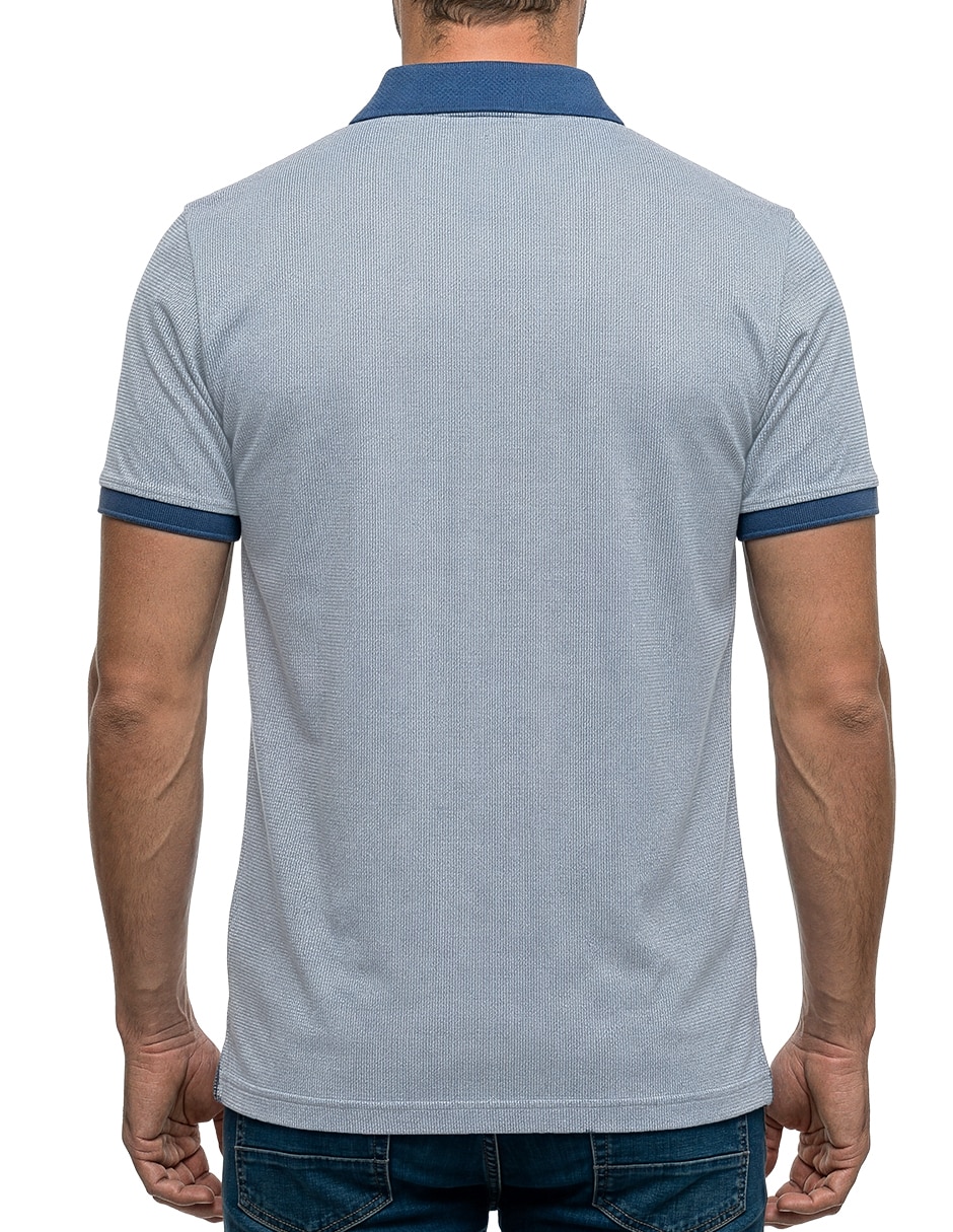 Camisa casual Cuadra manga corta para hombre