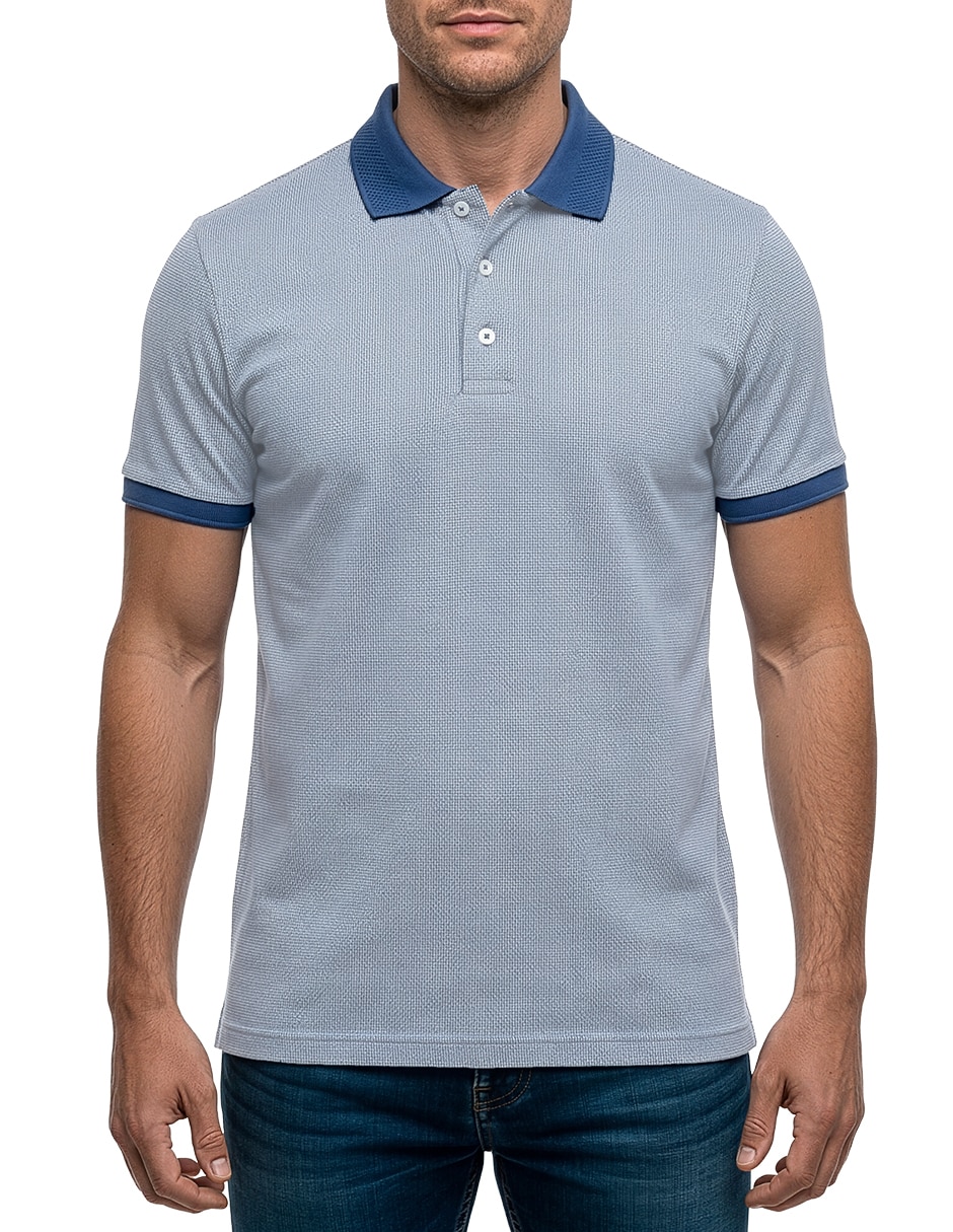 Camisa casual Cuadra manga corta para hombre
