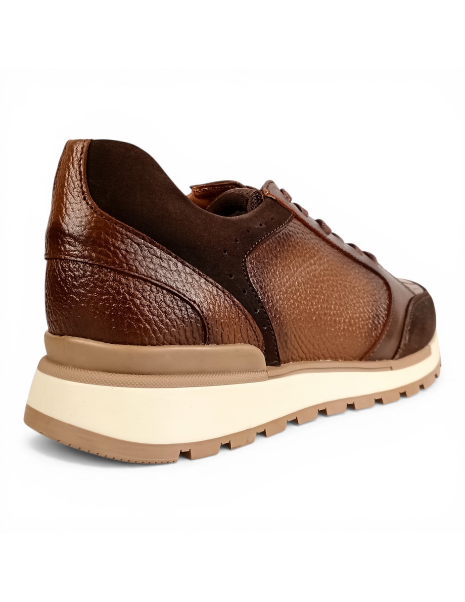 Tenis de piel Gromo para hombre