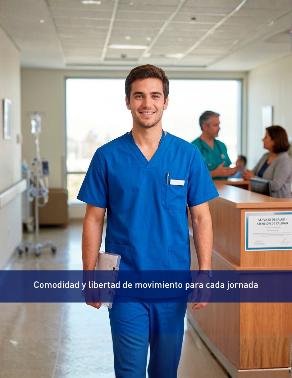 Uniforme estilo recto para hombre 3