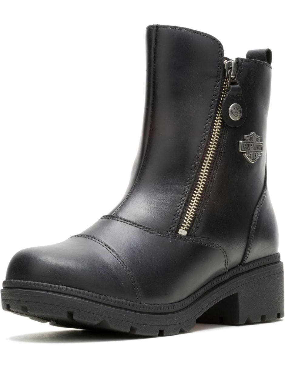 Bota de motociclista al tobillo Harley Davidson para mujer