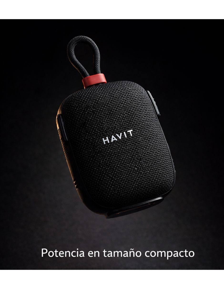Bocina havit bocina inalámbrica portatil havit sk929bt negra