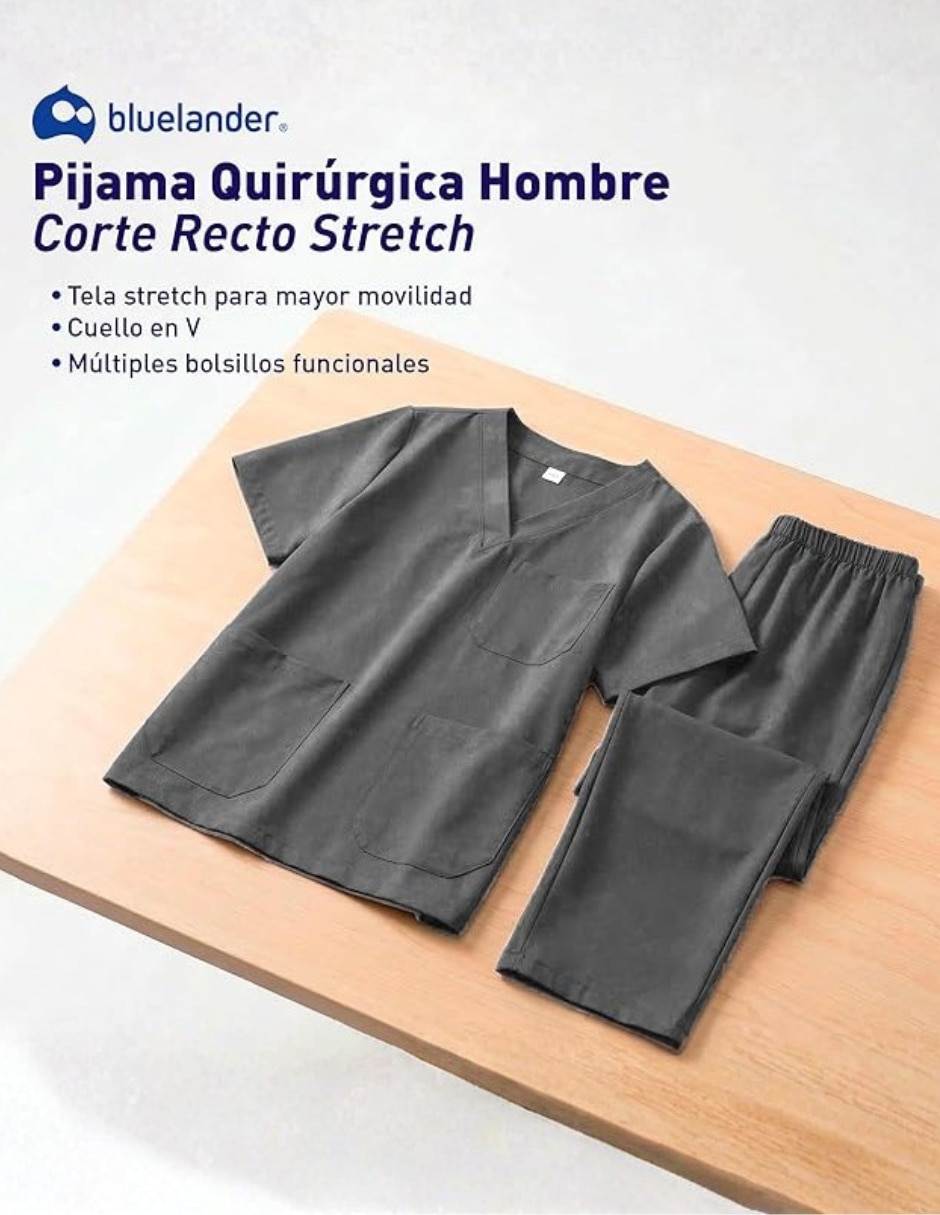 Uniforme estilo recto para hombre 2