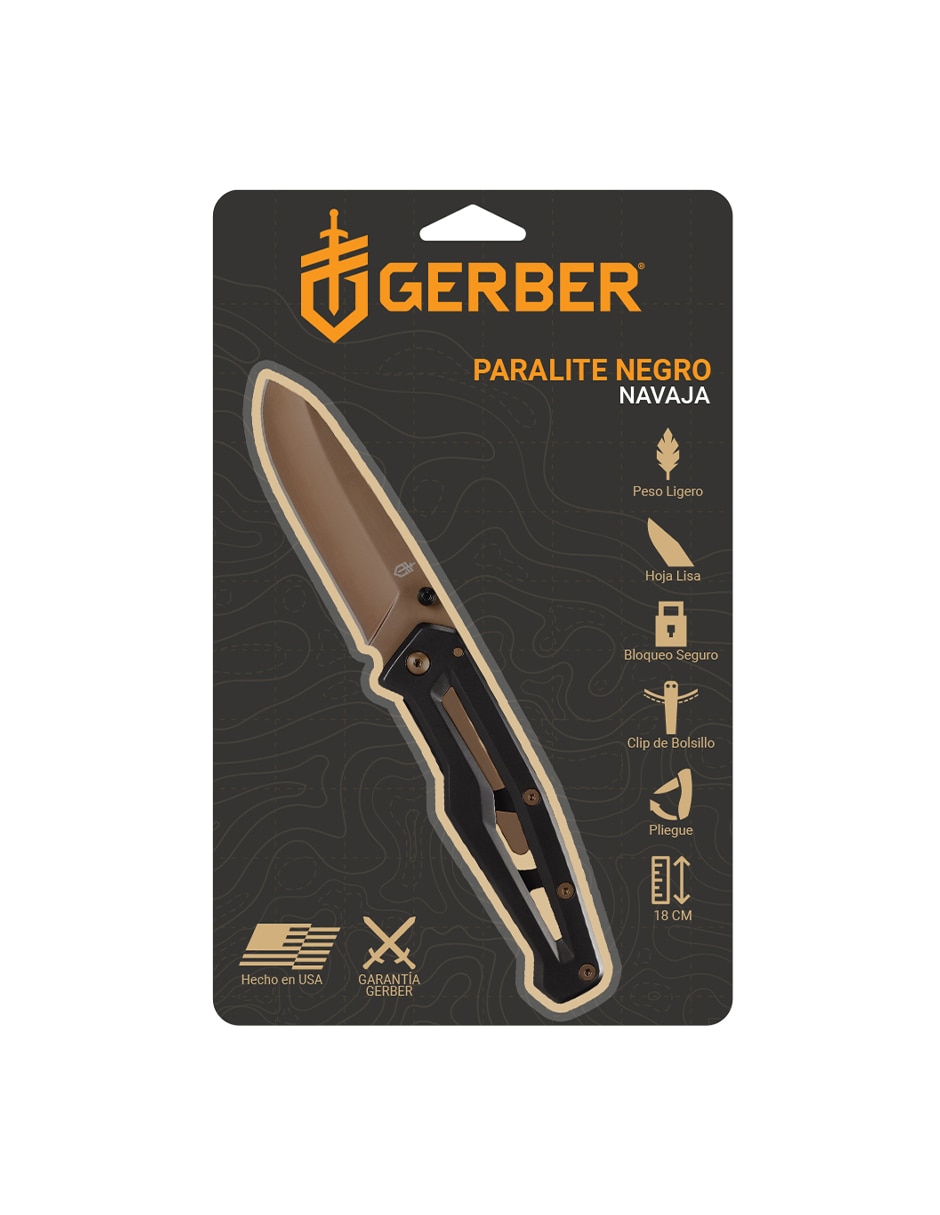 Navaja gerber paralite negro