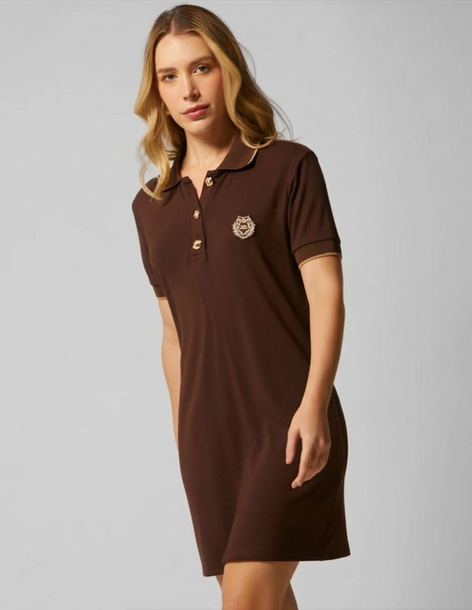 Vestido corto casual Studio F para mujer