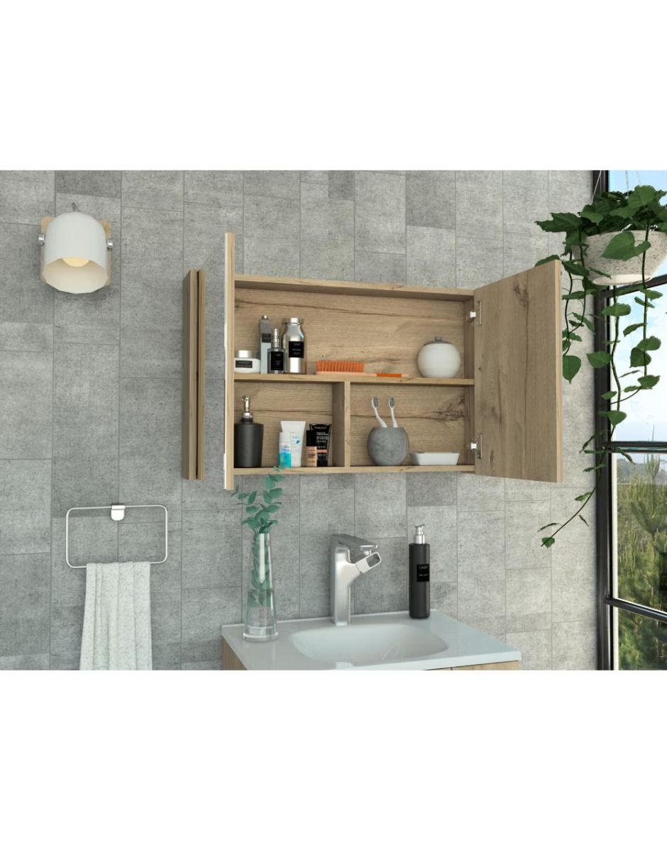 Botiquín repisa excelsior mueble baño mdf