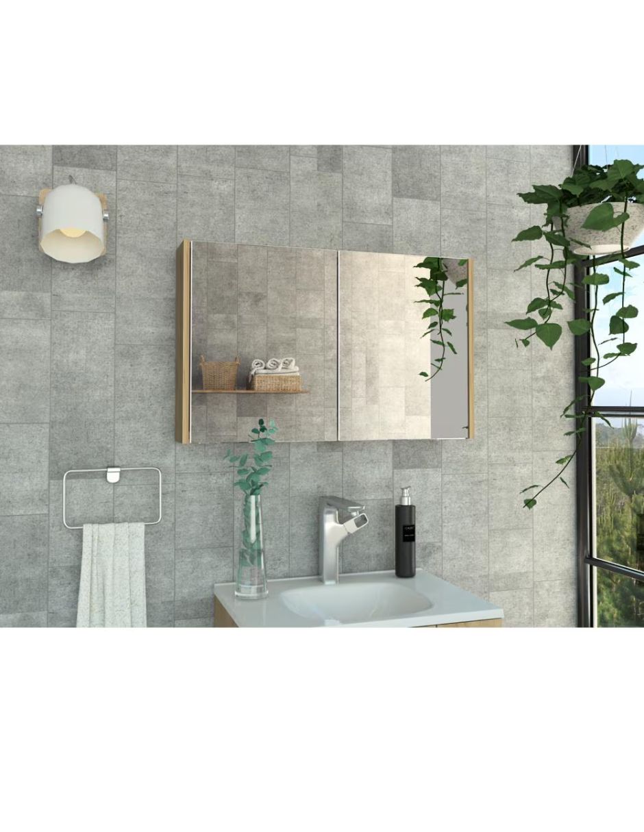 Botiquín repisa excelsior mueble baño mdf