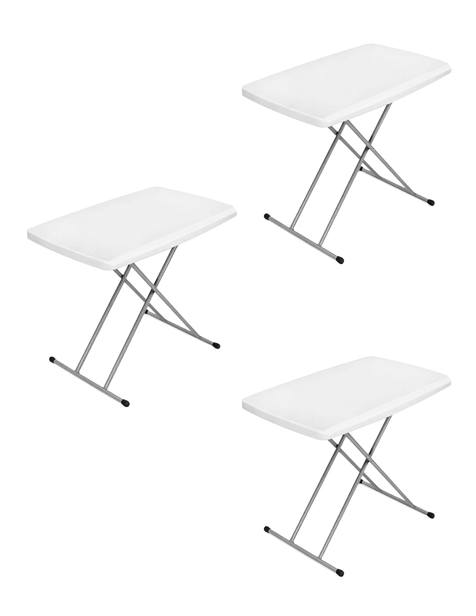 Juego de mesas para áreas múltiples 3 piezas