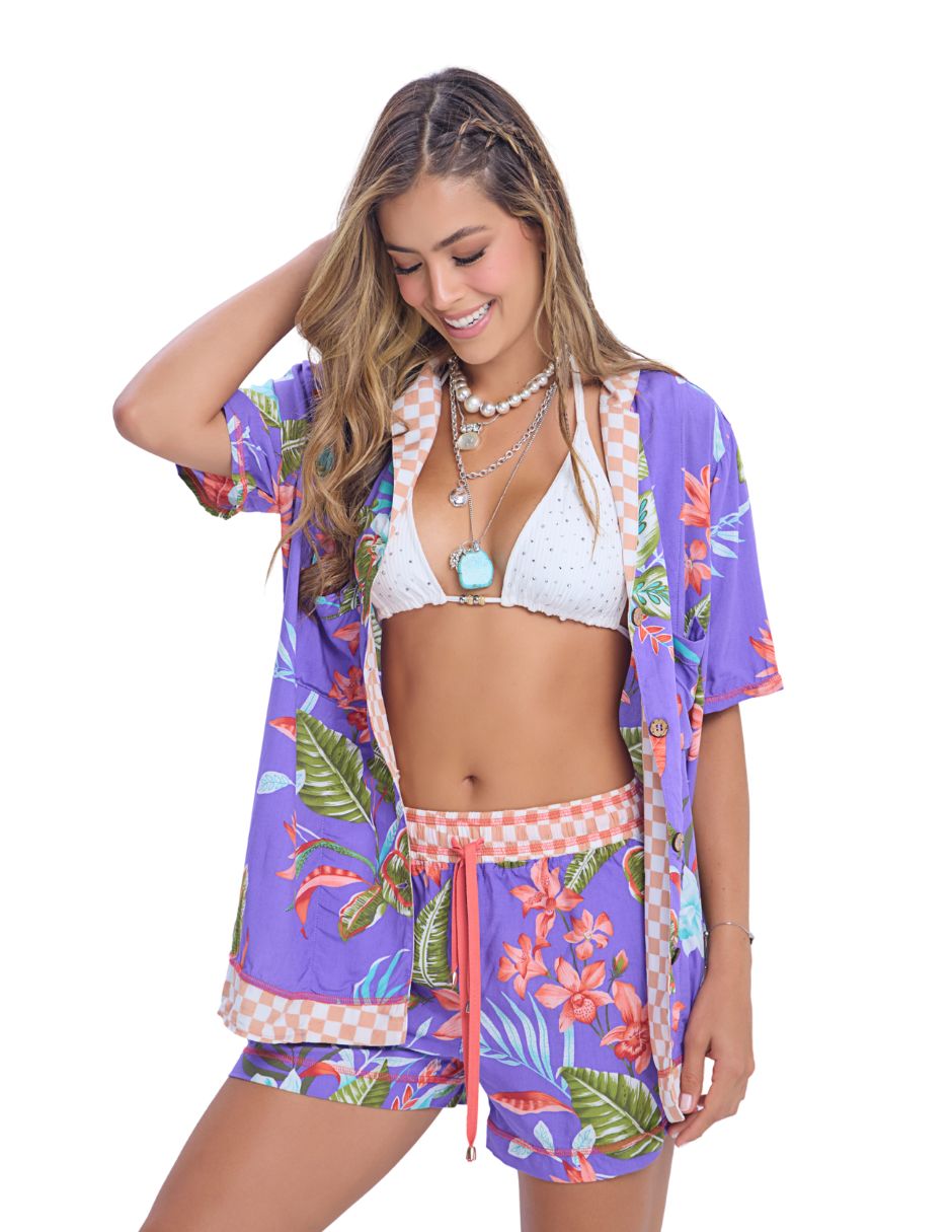 Camisa de algodón manga larga para mujer 10