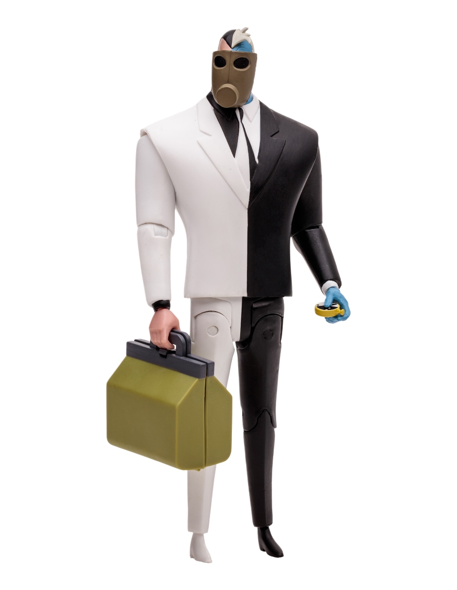 Figura de colección artículada batman the animated series two face mcfarlane