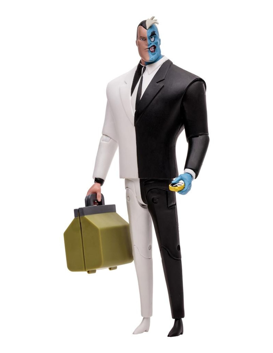 Figura de colección artículada batman the animated series two face mcfarlane