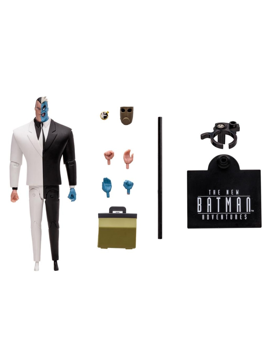 Figura de colección artículada batman the animated series two face mcfarlane