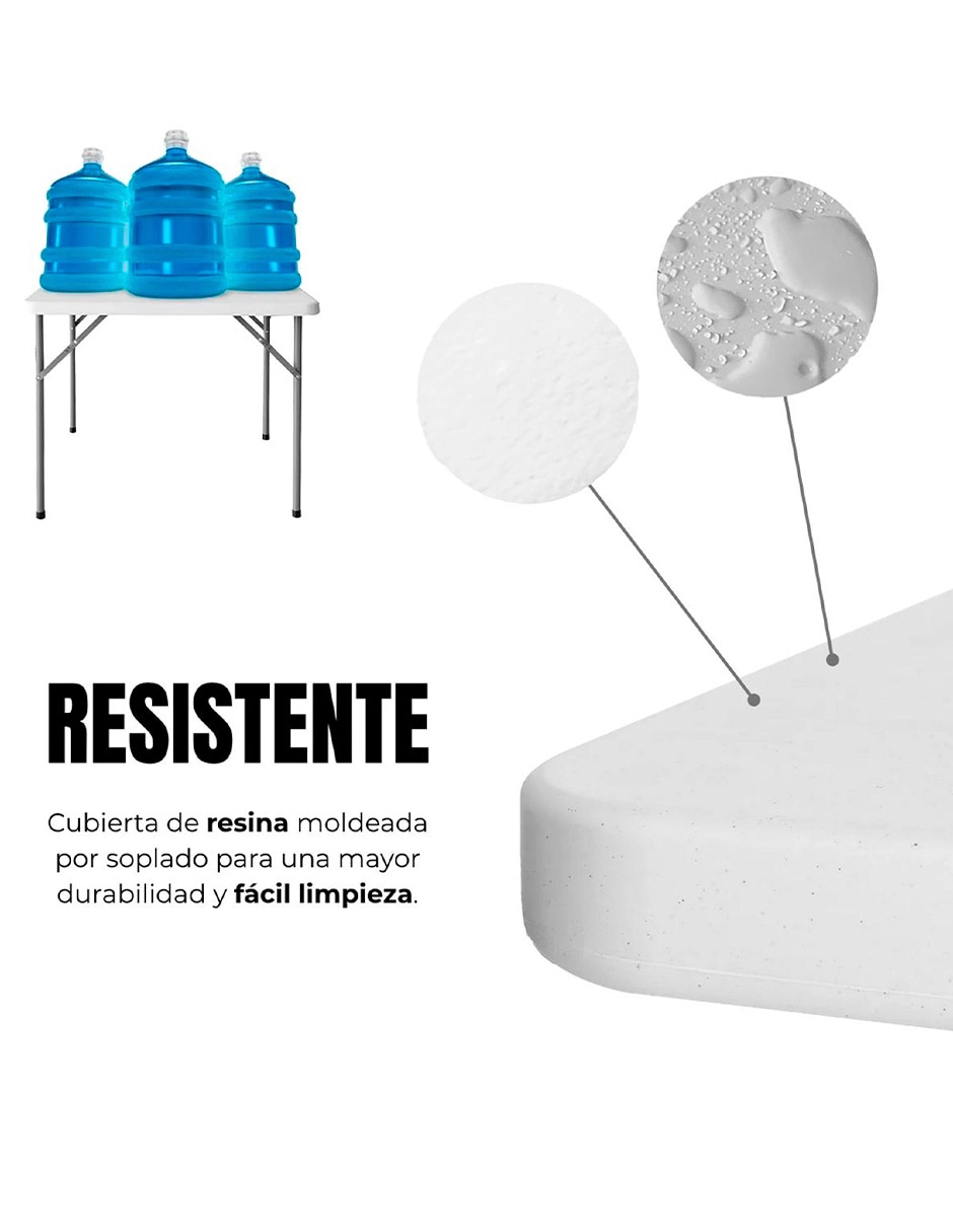 Juego de mesas para áreas múltiples Donut de plástico 6 piezas