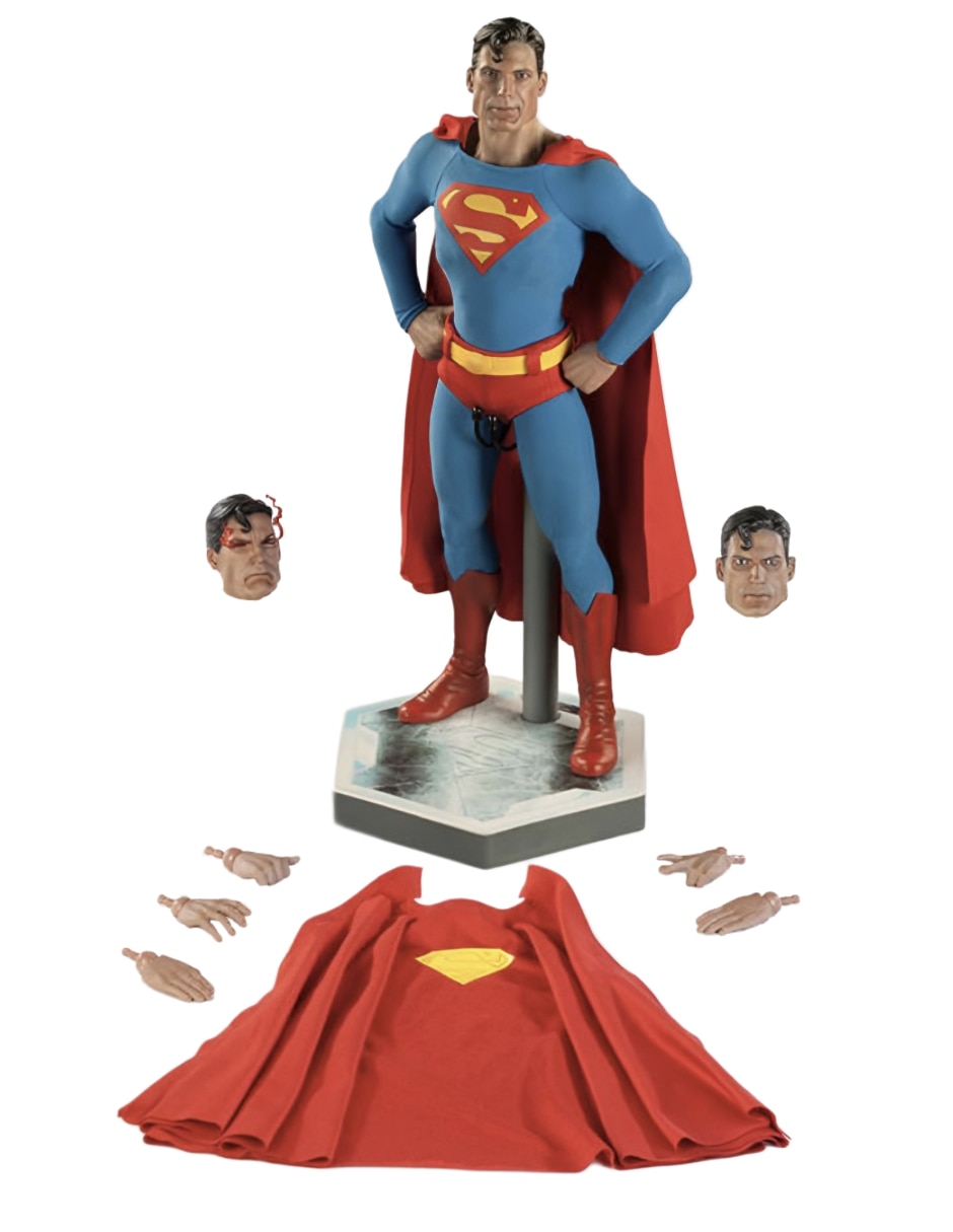 Figura de colección articulada DC Comics Superman Sideshow