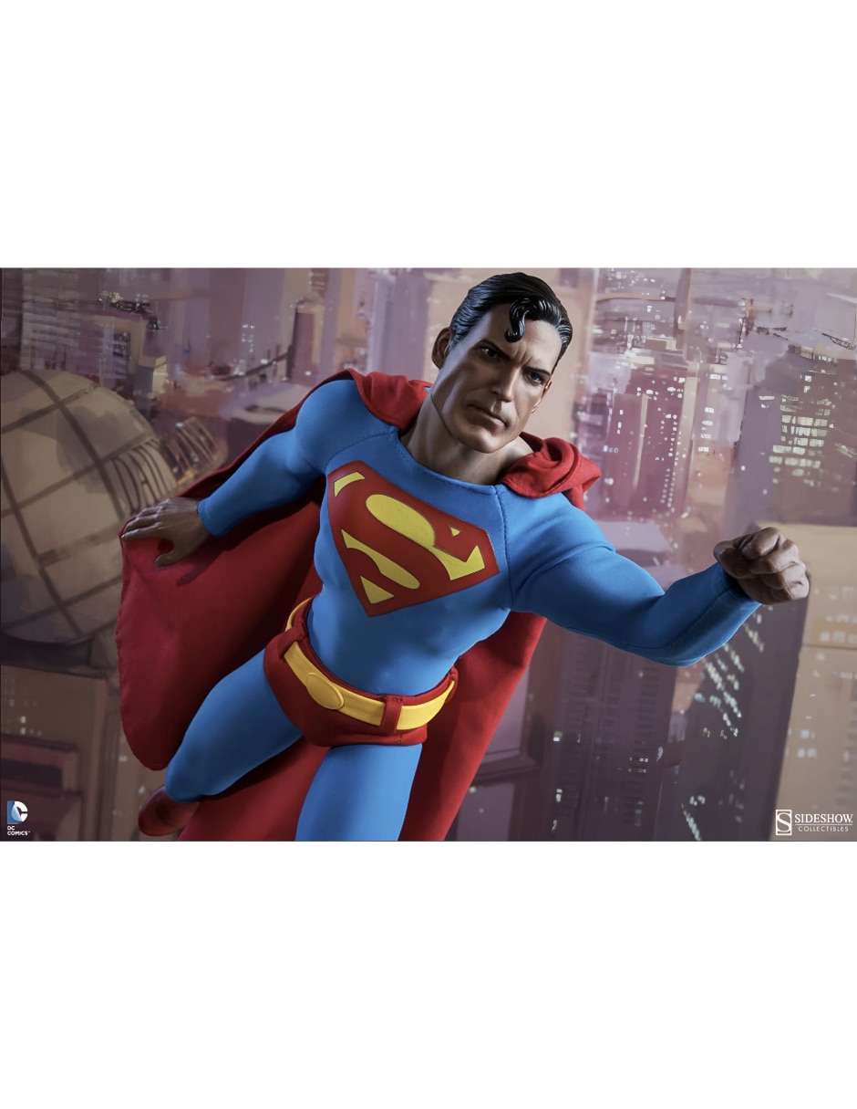 Figura de colección articulada DC Comics Superman Sideshow