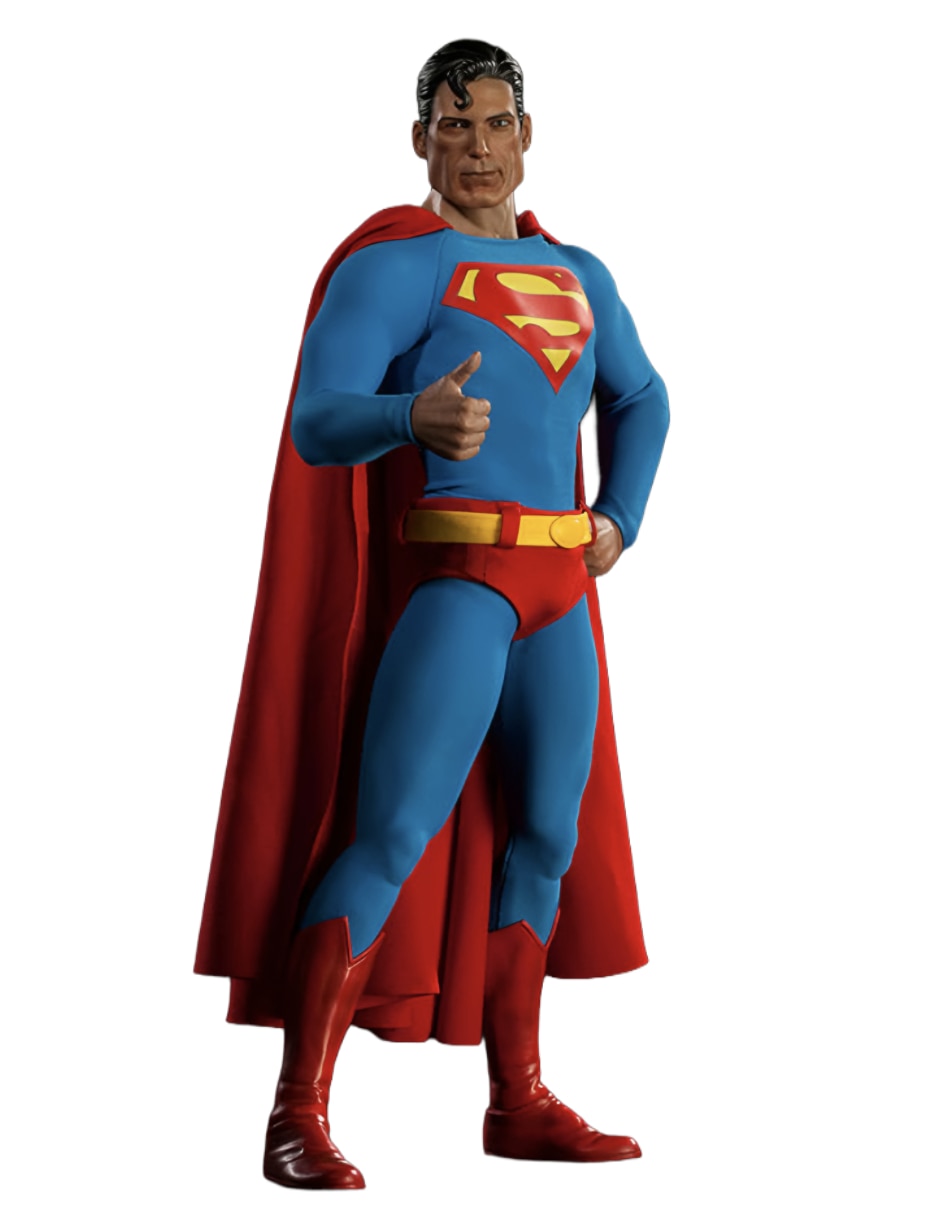 Figura de colección articulada DC Comics Superman Sideshow