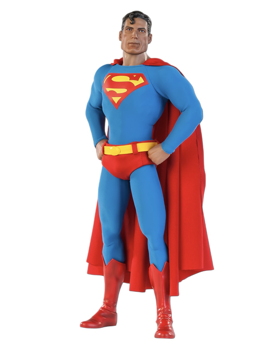 Figura de colección articulada DC Comics Superman Sideshow