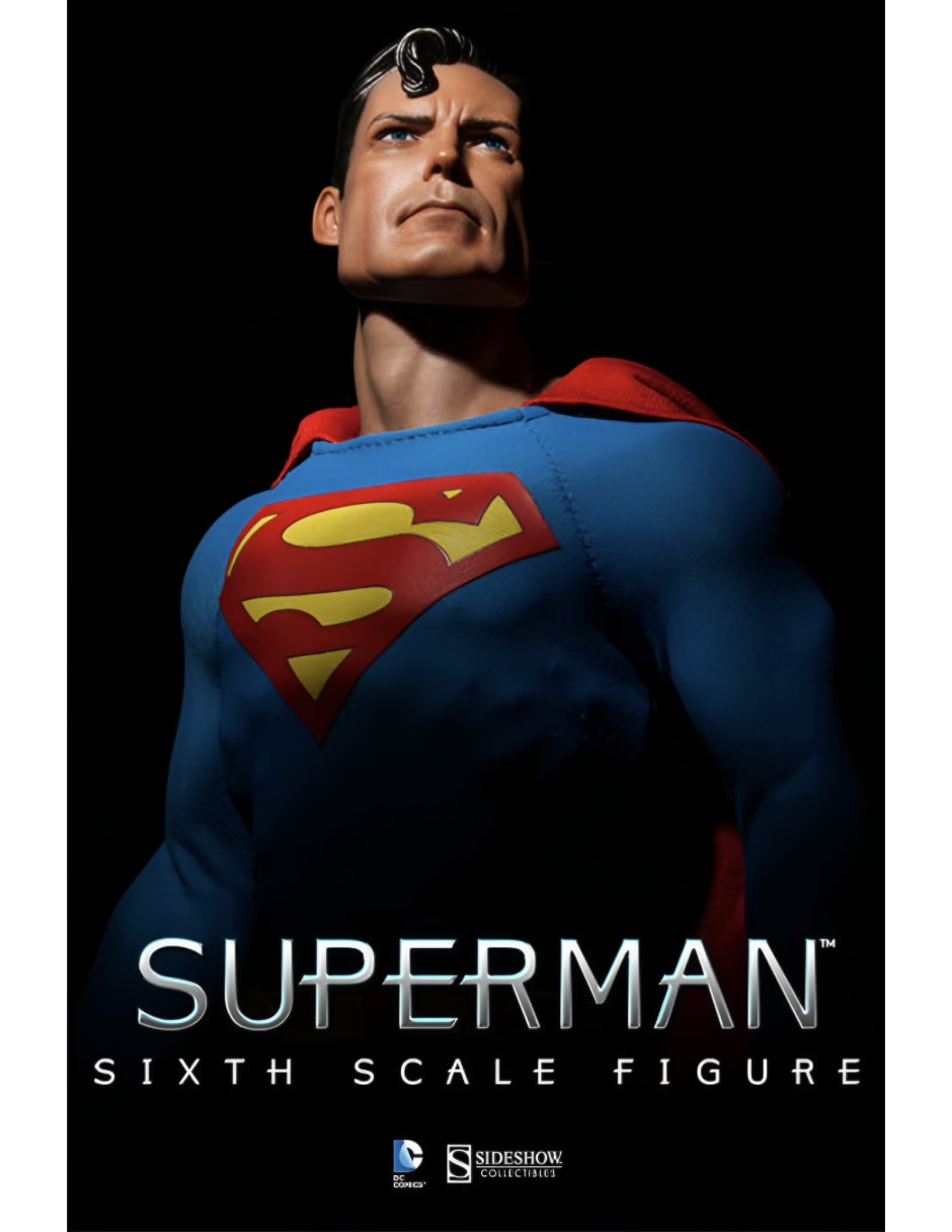 Figura de colección articulada DC Comics Superman Sideshow