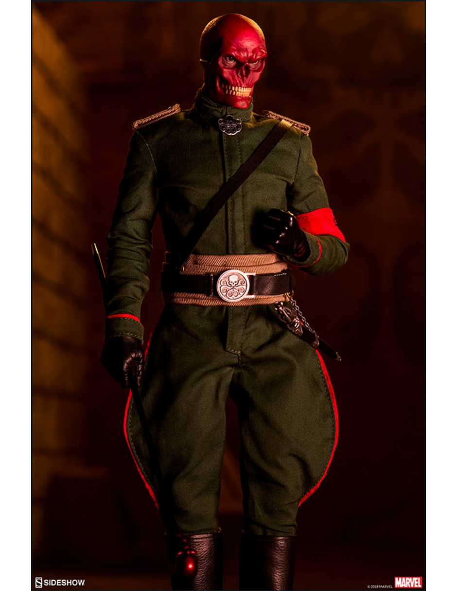 Figura de colección articulada Marvel Comics Red Skull collectors Sideshow