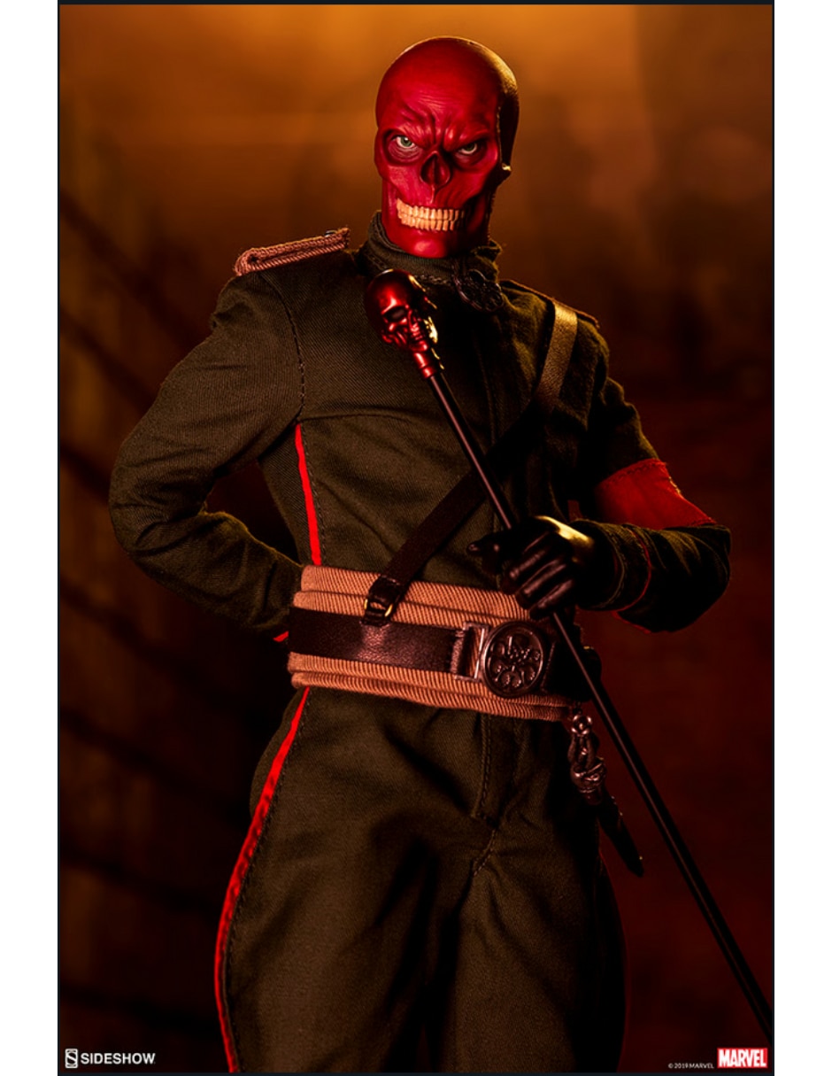 Figura de colección articulada Marvel Comics Red Skull collectors Sideshow
