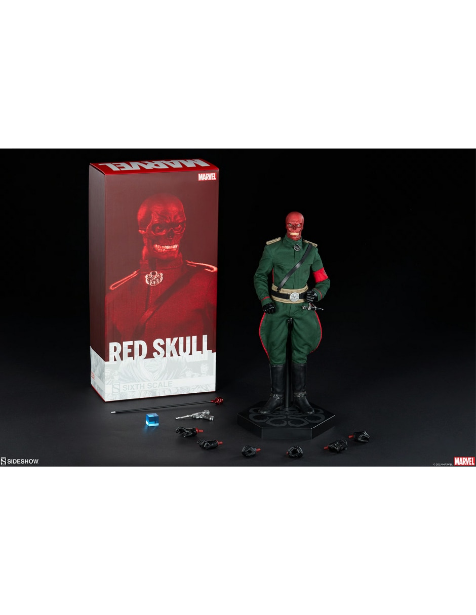 Figura de colección articulada Marvel Comics Red Skull collectors Sideshow