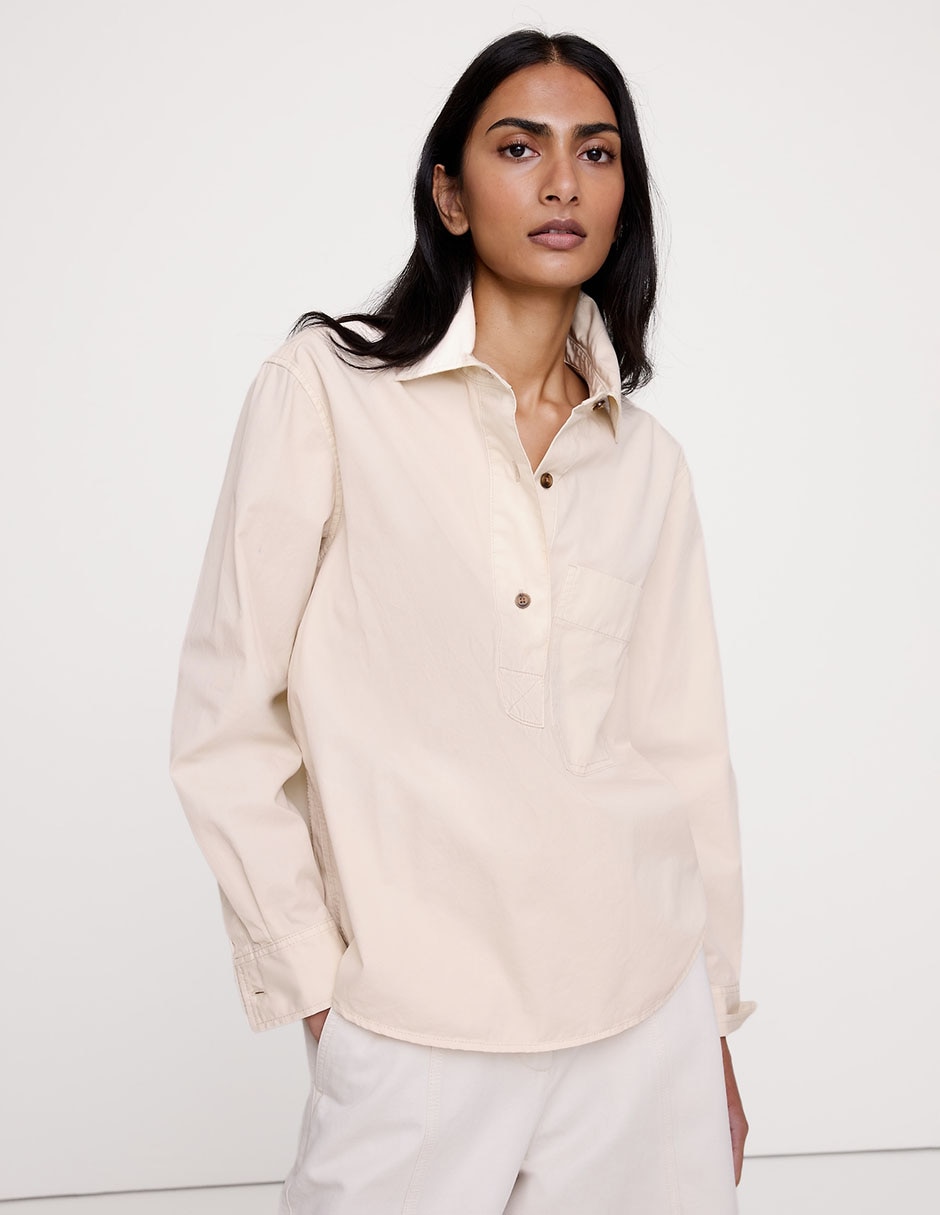 Camisa manga larga para mujer