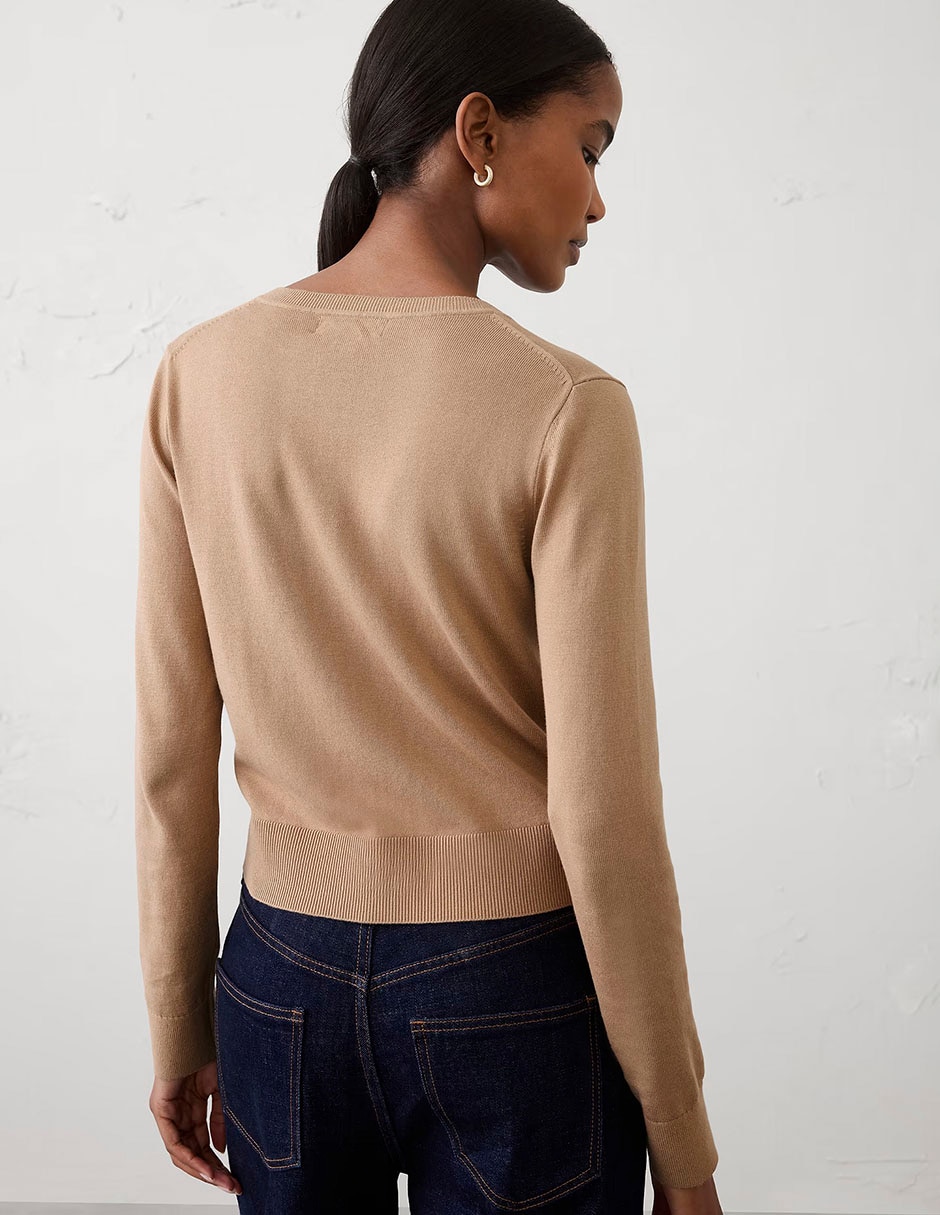 Suéter cuello redondo para mujer 3