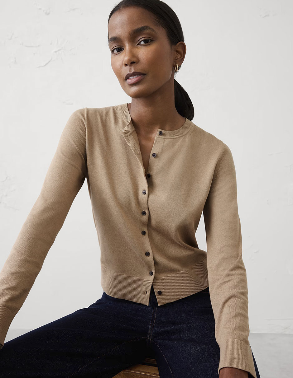 Suéter cuello redondo para mujer 2