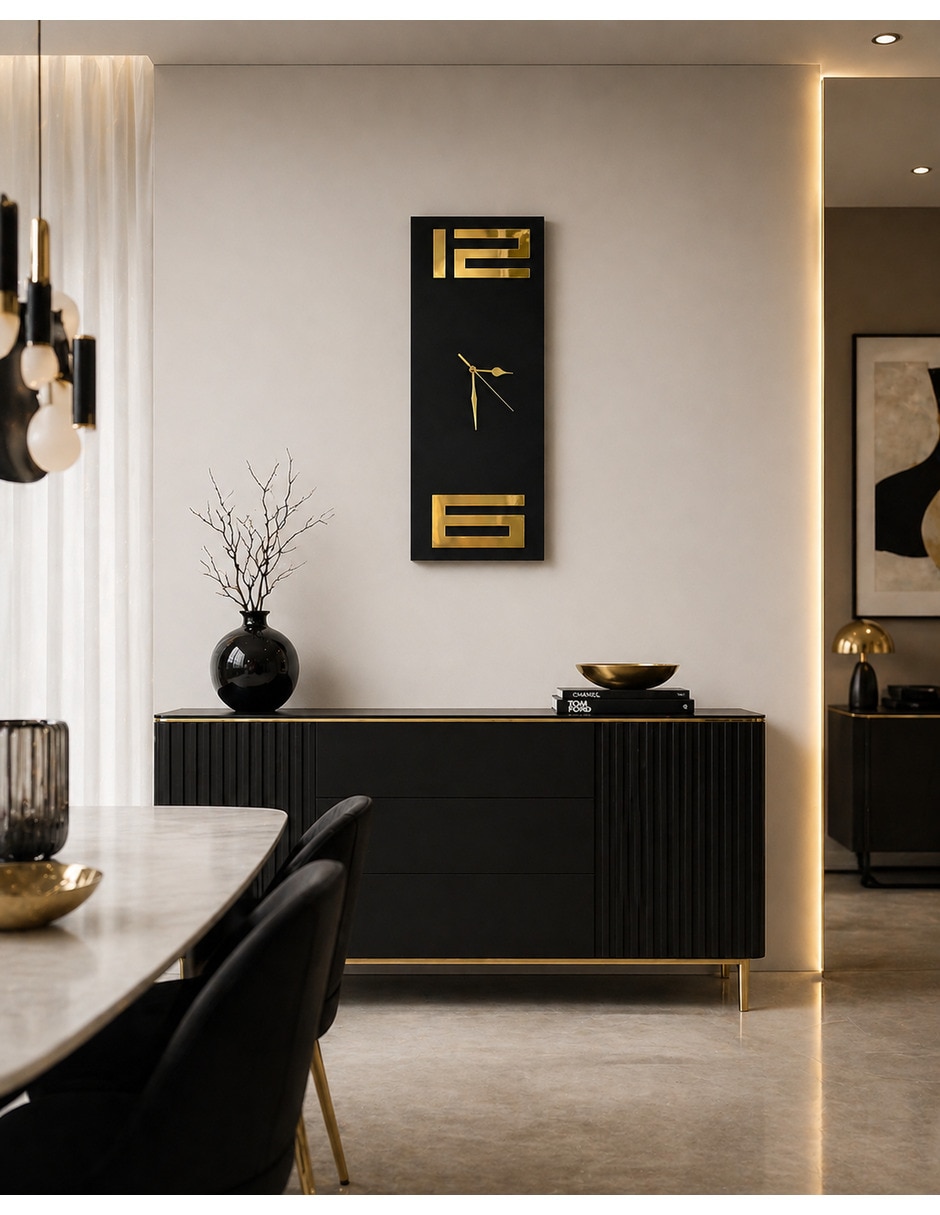 Reloj de pared Anisa Knot Studio de MDF