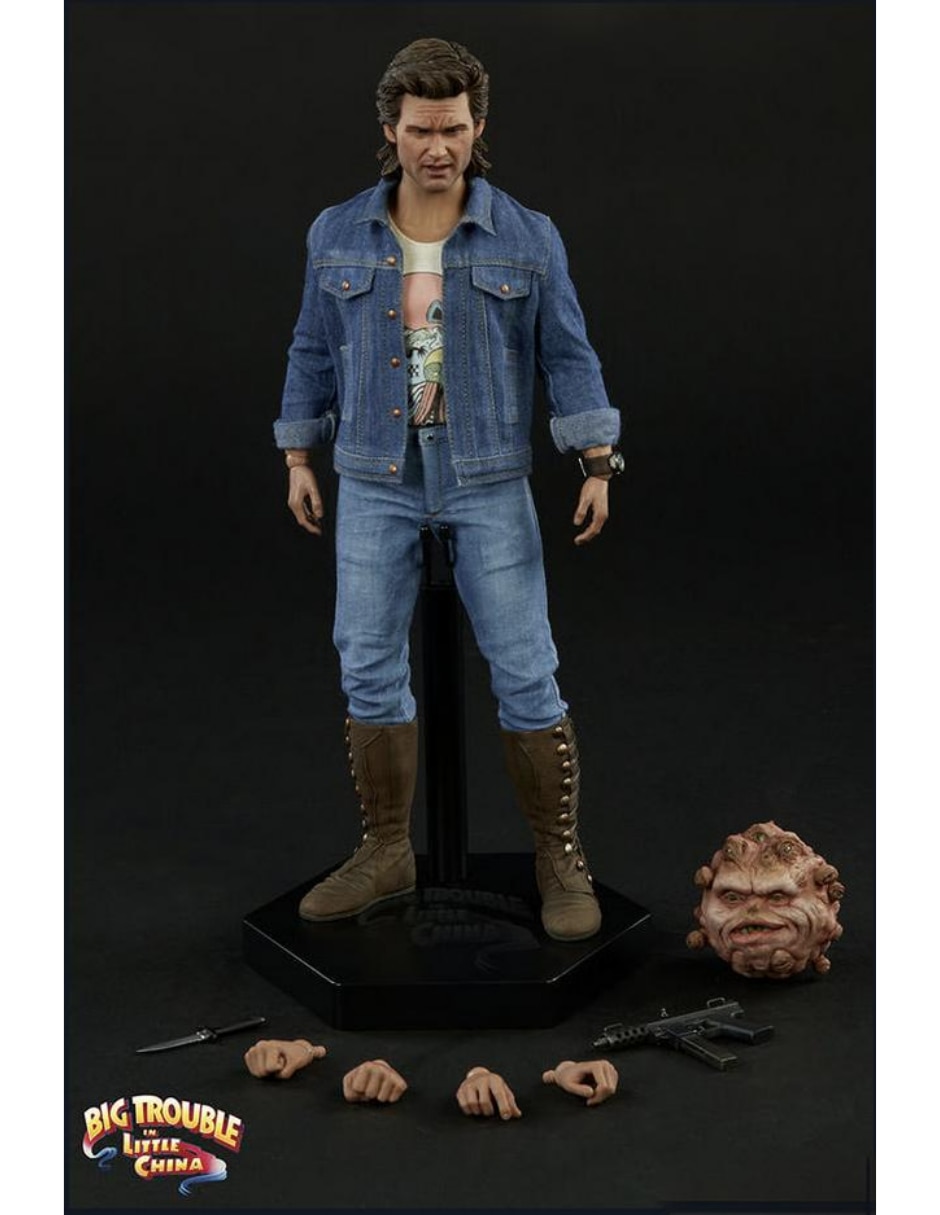 Figura de colección  artículada big trouble in little china burter limitada sideshow