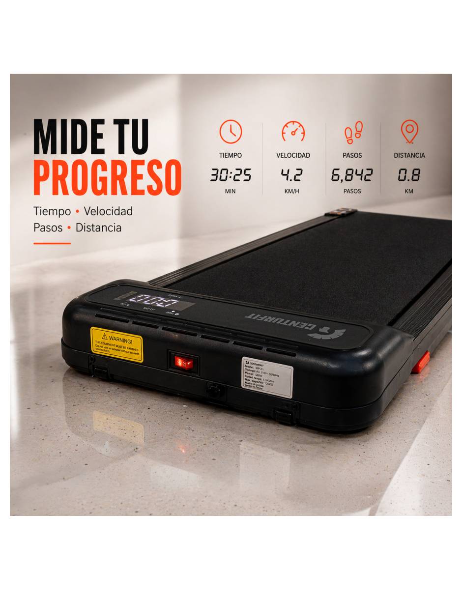 Caminadora Eléctrica Profesional Walking Pad 5 en 1