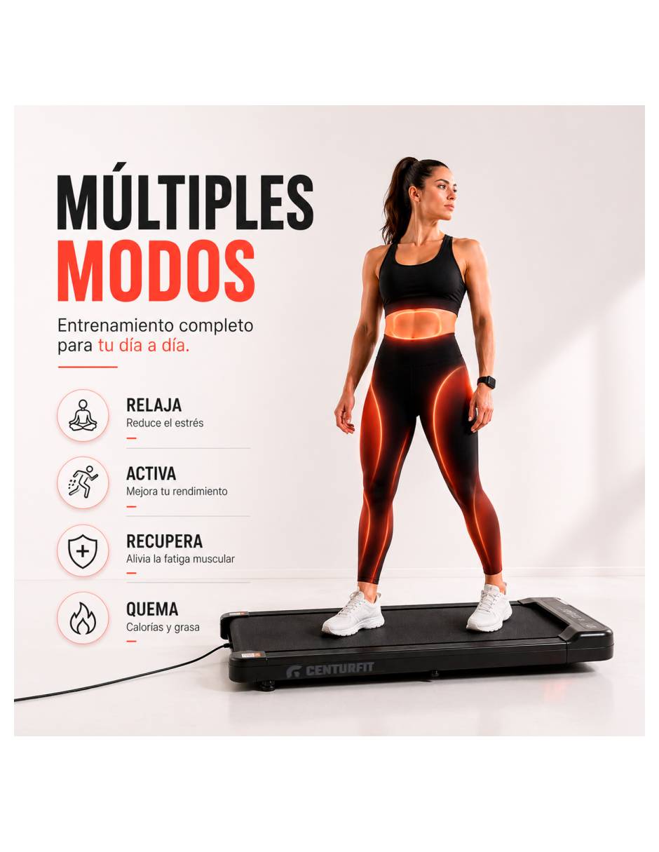 Caminadora Eléctrica Profesional Walking Pad 5 en 1