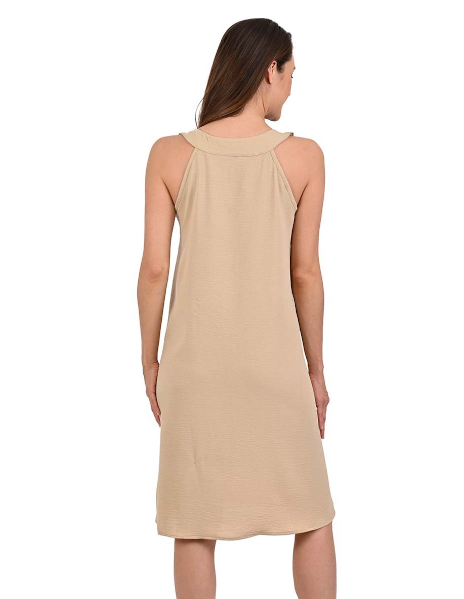 Camisón Michel Blanc estampado liso