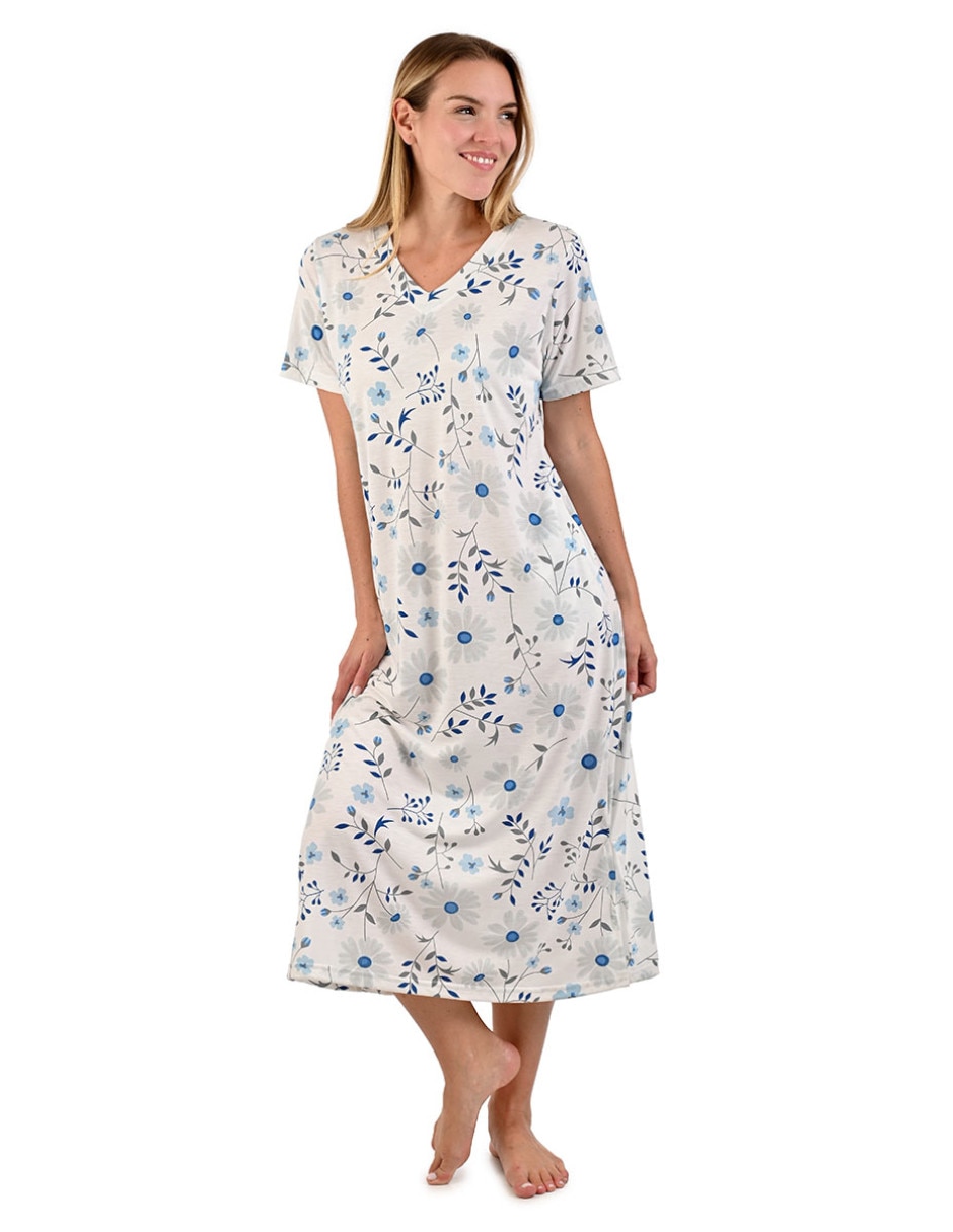 Camisón estampado floral